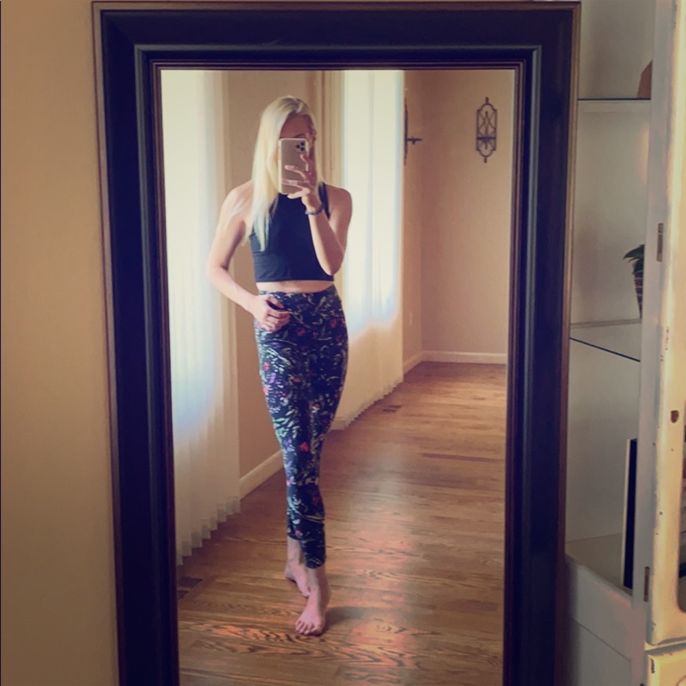 Lula Roe flower leggings